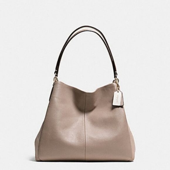 Coach Madison leather Large Phoebe shoulder bag - Picture 2 of 7